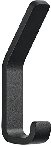 Zone Denmark Rim Doppelhaken, 4 x 2 x 11,5 cm, Schwarz