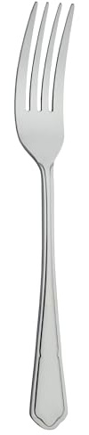 Grunwerg Dubarry Collection Table Forks, 18/0 Stainless Steel, Set of 12 | Table forks made from 18/0 stainless steel, ideal for main meals, everyday dining and family gatherings.
