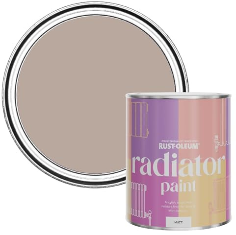 Rust-Oleum Heat-Resistant Radiator Paint in Matt Finish - Oatfield 750ml