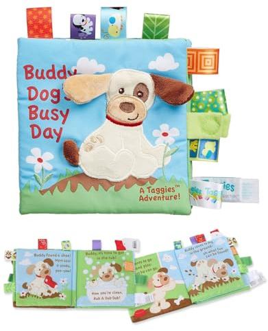 DAFNE Giocattoli adatti ai bambini di età compresa tra 0-3-6 mesi: libri di stoffa morbida, libri interattivi per bambini con sonagli, libri che emettono suoni fruscianti, regali per neonati -C