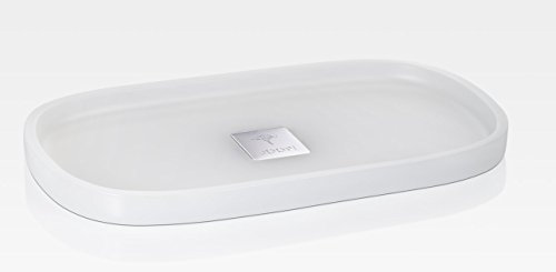 Joop! Crystal Line Tablett rechteckig 011481410, Weiss