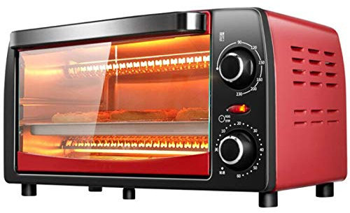 Ménage Intelligent 12L Électrique Four , Multifonctionnelle Grande Capacité De Poulet du Four Micro - Ondes avec Ustensiles De Cuisson Pizza Cuisson Mini Four Rouge Utile