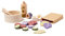 Kid's Concept Salade Set - küchenzubehör Kinder Holz - holzspielzeug küche Kinder - zubehör kinderküche Holz - Holz Lebensmittel kinderküche - Holz Obst und gemüse zum schneiden