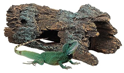 Firulab Peau Serpent | Terrasse Repos des Tortues, Cachette des araignées/Scorpions - Reptiles pour lézard, Scorpion, Plate-Forme Repos d'araignée Gecko Hiding Cave
