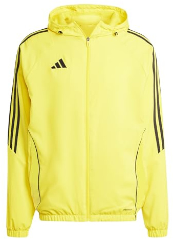 adidas Uomo Tiro24 Windbreaker Coat, team yellow/white/black, M