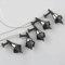 10 Pack Railway LED Lampposts with Wires for Model Train Scenery, Perfect for 1 25 Scale Layouts
