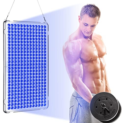 Lampe de bronzage 48 watts, solarium pour le visage à domicile, lampes de bronzage portables avec 338 LED, lampe de bronzage pliable pour le visage avec lunettes de protection, adaptée au visage