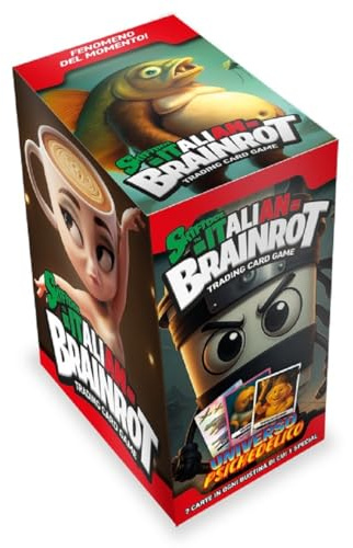 Skifidol Italian Brainrot Universo Psichedelico 24 Bustine da Collezione - Prodotti Ufficiali