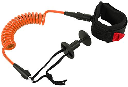 Tbest Surfboard Paddle Strap, Surfboard Leg Strap, Board Leash, Bodyboard, Rolled Wrist Leash, Board, Surfing Foot Strap, Fastener, Accessories 5.5 mm / 5 ft (Orange)