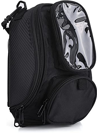 Sac Étanche Bediffer pour Réservoir Moto,Protection Transparente Téléphone Portable,Conception Anti-Éclaboussures