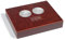 Leuchtturm 365276 Münzkassette Volterra Duo de Luxe für 60 dt. 20-Euro-Gedenkmünzen in Kapseln