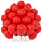 Ballons Rouges 50 Pièces De 12 Pouces En Latex Mat Pour Femmes, Filles, Enfants - Décoration Fête d'Anniversaire, Remise Diplôme, Mariage, Saint-Valentin - Thème Rouge
