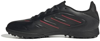 adidas Unisex Kinder COPA Pure III League Turf Football Boots Kids, Core Black/Carbon/Lucid Red, 33 EU