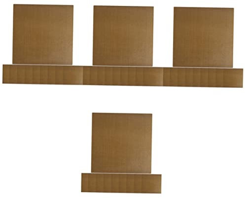 FRCOLOR 40pcs Heat Resistant Hair Straightener Sticker for Flat Iron Curling Iron Decal Hot Hair Tool Sticker Protects Tools Surfaces Insulation Tape Alternative