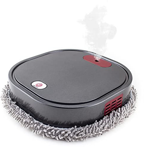 BGFAVCV Sweeping Robot Automatic Electric Floor Mops 1500 MAh Mopping with Sprayer Machine Floor Steam Cleaner Robot