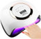 AMAYGA 168W LED UV Lampe Nageltrockner für Gel Nagellack,Auto-Sensor Aushärtelampe mit 4 Timer Einstellungen,Nagelwerkzeuge für Fingernagel und Zehennagel
