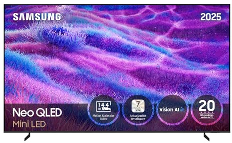 Samsung TV 100 Pulgadas Neo QLED QN80F 4K Mini LED Smart TV con Vision AI, Quantum Matrix Technology Core, Motion Xcelerator 144Hz y Gaming Hub