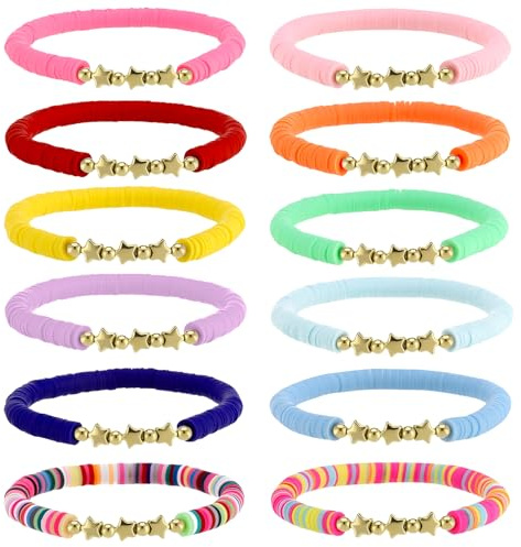 12 Pcs Friendship Bracelets For Girls, Party Bag Fillers For Kids, Girls