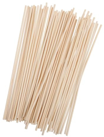 GOOHOCHY 200piezas Varillas Difusoras De Ratán Aromaterapia Accesorios Volátiles para Aceites Esenciales Repuestos para Difusores De Aromas SPA Meditación y Hogar
