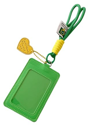 Jolies housses pour cartes de crédit, porte-cartes photo, housses de protection pour photos, bus couleur bonbon, avec porte-clés, porte-cartes, pochette avec porte-clés, Vert