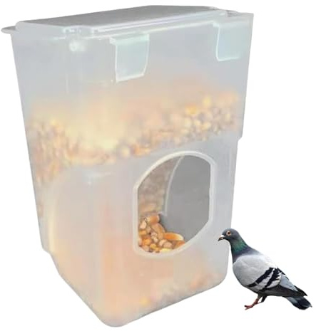 Mangiatoia Automatica Da Gabbia per Uccelli,Dispensatore Di Cibo Anti-Schizzi Per Animali Domestici - Mangiatoio per Parrocchetti,per Calopsite