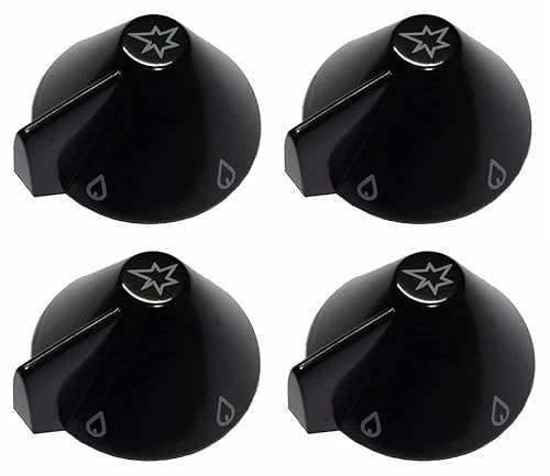 Electrolux Rex Aeg Zanussi - Kit 4 manopole per cucina piano cottura 3550073013 - M4447/KIT