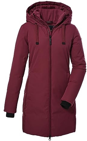 G.I.G.A. DX Femme Parka fonctionnelle avec capuche/parka imperméable GW 1 WMN PRK, raspberry, 38, 39827-000