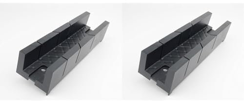 Brüder Mannesmann Werkzeuge M 360 Kunststoff-Schneidlade, 245 mm (Packung mit 2)