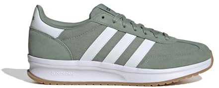 Adidas Hombre Run 70S 2.0 Shoes, Silver Green/FTWR White/Gum 3, 42 EU