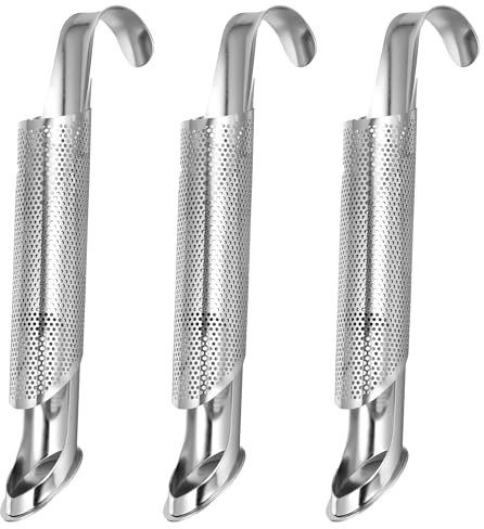 3 PCS Tea Strainer,Stainless Steel Herb Infuser Tea Infuser Steeper Strainer for Loose Tea Leaf, Herbs or Spice,Stainless Steel Tea Infuser