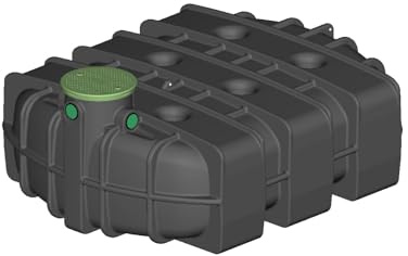 Regenwasser Flachtank 5000 Liter Erdtank Aqua-Flat Kunststoff [ Ausbaupaket passend für Ihre Anwendung frei wählbar ]