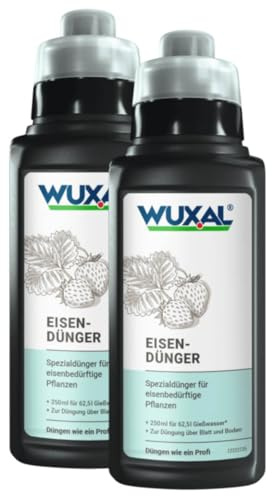 WUXAL Eisendünger 500 ml Blattdünger Eisenmangel gegen gelbe Blätter