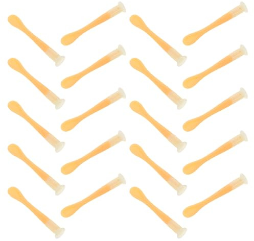 WEKAMOS Kit 20 Pezzi Strumento Aspirazione Lenti a Contatto Ventosa, Applicatore Stick Sostituibile per Rimozione e Inserimento Sicuro, Accessorio Portatile per Lenti Morbide e