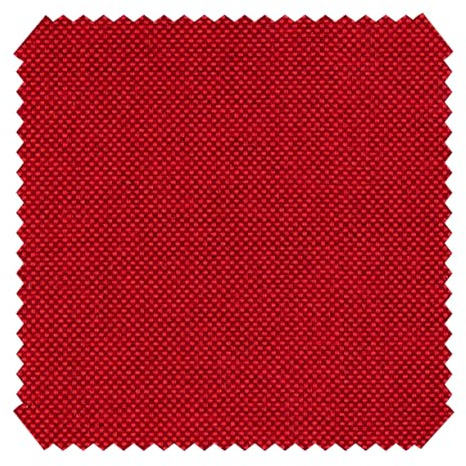 novely® OXFORD 330D - Outdoor-Stoff im Leinen-Look - Wasserabweisender Polyester-Möbelstoff - Mélange Polsterstoff - Pflegeleichte Meterware 1lfm | Farbe: 23 Rot