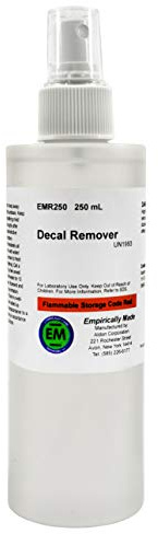 hBARSCI Decal Remover, 250ml - for Removal of Decals, Stickers & Adhesives - Low Odor - Empirically Made