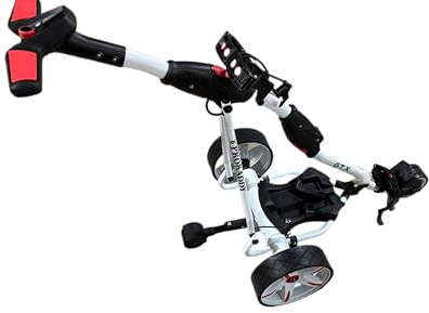 Pro Kaddy Carro de Golf eléctrico P1RT2 Blanco con Mando a Distancia y USB