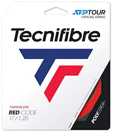 Tecnifibre Redcode Tennis String 1.25mm Red - 12m Set
