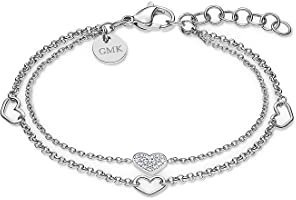 Guido Maria Kretschmer by CHRIST GMK Damen-Armband Edelstahl Farbstein One Size Silber 32011635