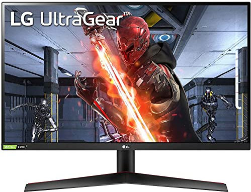 LG UltraGear Gaming Monitor 27GN800-B - 27 inch,144 Hz,1 ms,2560 x 1440 px,AMD FreeSync,IPS Monitor