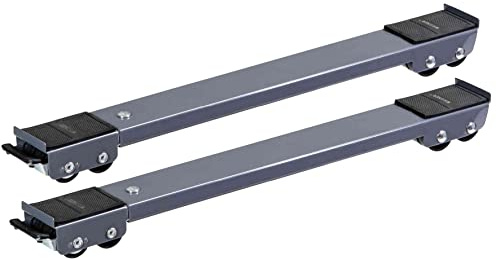 Wagner Transporthjälp MM 1199 2 delar Set I 44–70 cm justerbar lastyta – lastkapacitet 500 kg – perfekt för olika stora transportvaror I lås I kraftig lastkapacitet – 20119902