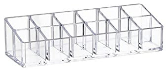 GUTE LINES Organizer per Trucchi, Contenitore Organiser Rossetto, Scatola Trasparente Organizzatore Display Holder Espositore Cosmetici