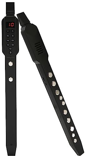 Bewinner E Saxophon - Elektronisches Blasinstrument mit 10 Instrumententypen & 12 Begleitungen Elektronisches Saxophon Universal, Konnektivität/Hi-Fi-Lautsprecher / 4 Stunden Betriebszeit