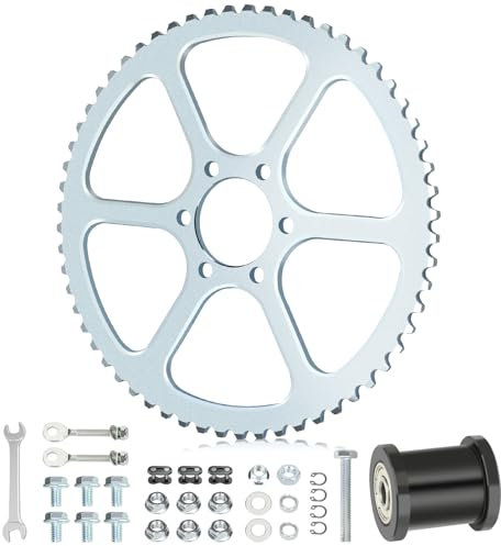 CILOYU Piñón de 60 dientes 35 cadena compatible con Coleman Mini Bike CT100U CC100X Baja DB30 Motovox MBX10 MBX11 Predator 79cc 97cc 100cc 2.5hp Powersports Parts Mini tensor de cadena de bicicleta
