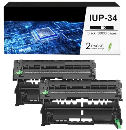 OGOUGUAN CAIDI Unità Tamburo Compatibile IUP-34 IUP34 Sostituzione per Konica Minolta Bizhub 4000i 4020i 5000i 5020i Alta Resa 30000 Pagine (2 Pack)