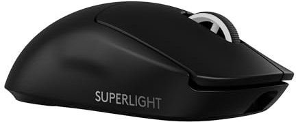 Logitech G PRO X Superlight 2 SE kabellose Gaming-Maus, 60 g Pro-Grade-Maus mit 5 programmierbaren Tasten, 44K-DPI-Sensor, 8.000 Hz Signalrate, USB-C-Ladefunktion für PC/Mac - Schwarz