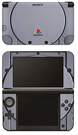 Skins4u Aufkleber Design Schutzfolie Vinyl Skin kompatibel mit Nintendo New 3DS XL Retro PsOne