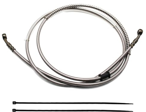 PRO BAT 86 Braided Hydraulic Brake Hose Line Pipeline For Chinese GY6 Scooter ATV Dirt Bike Go Kart 10mm Banjo Ends