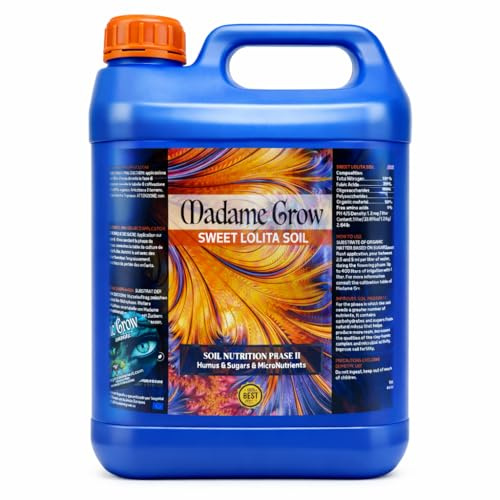 Madame Grow - Organiskt gödselmedel - Mikroelement - Växter 420 - Näring och energi - Sweet Lolita - (5L)