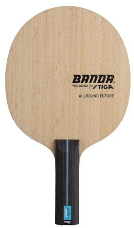 Banda by STIGA Allround Future, Classic – Rund bordtennisstomme med 5 lager trä, stor sweetspot – För spelare som vill limma sitt eget racket
