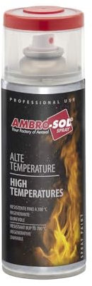 Esmalte altas temperaturas rojo frenos 400 ml